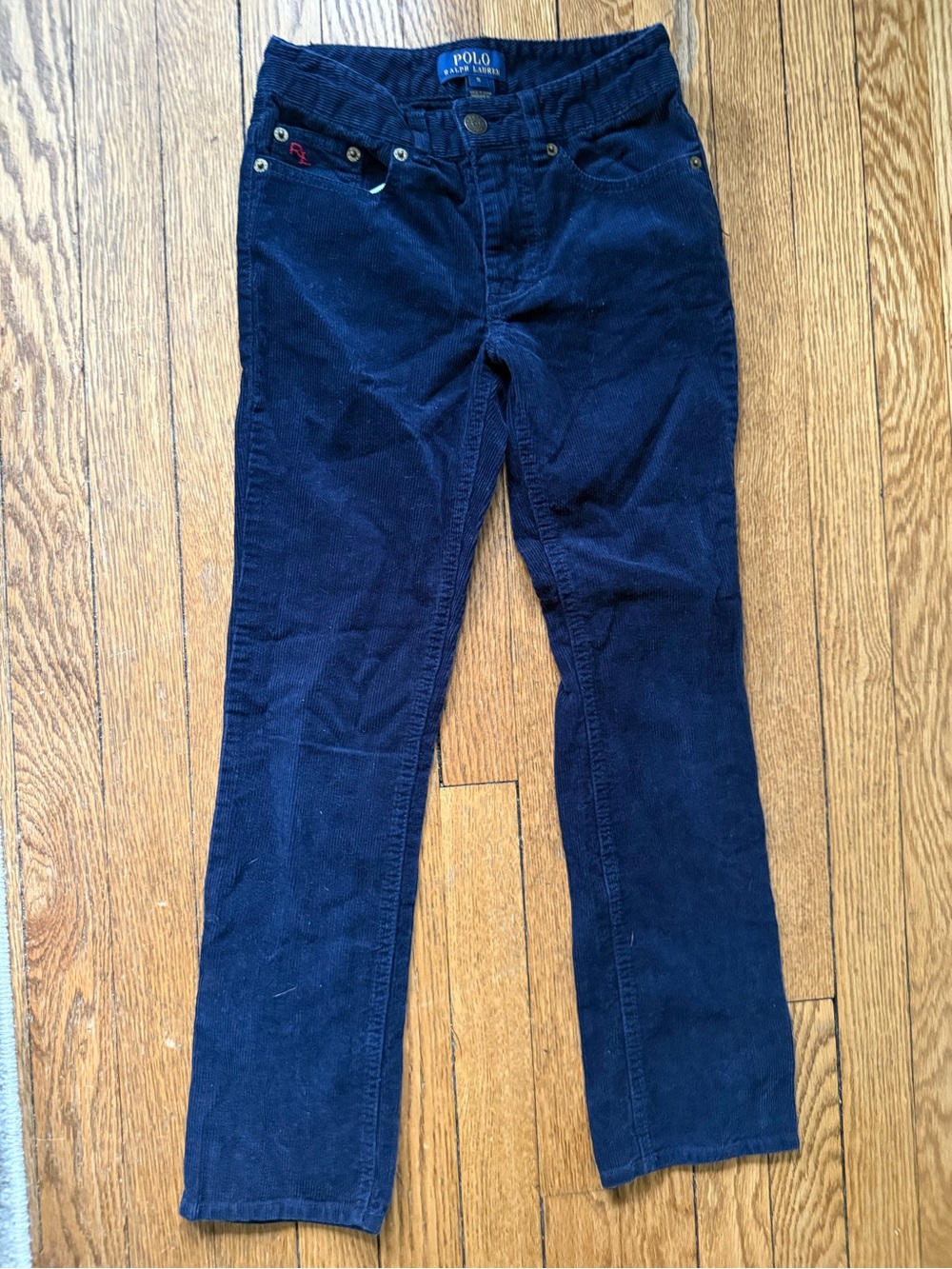 Polo Ralph Lauren Navy Corduroy Pants - Size 8